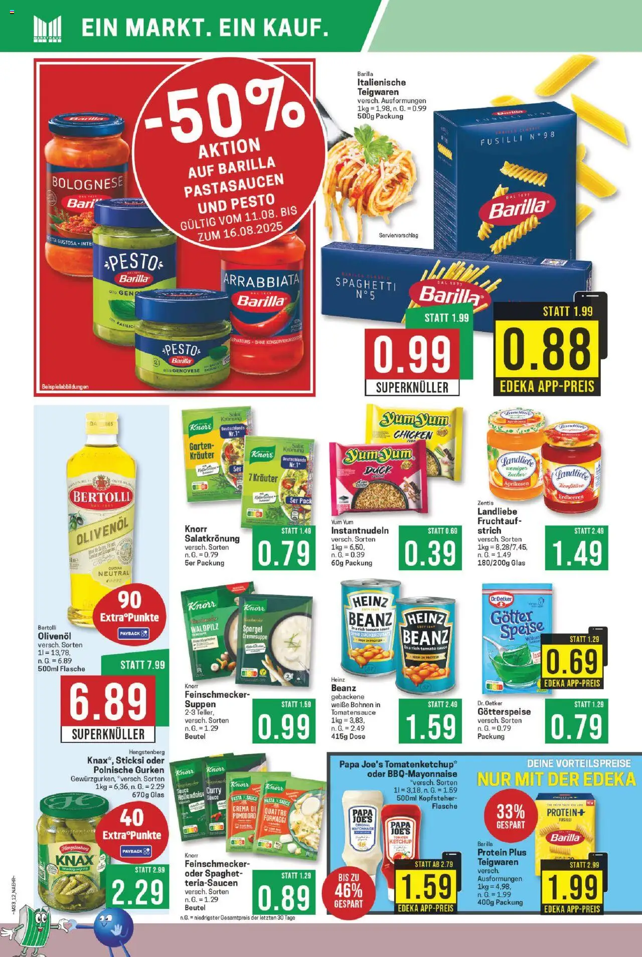 Marktkauf Prospekt 	 - gültig ab dem 11.08.2025 | Seite: 12 | Produkte: Olivenol, Knorr, Erdbeeren, Gurken