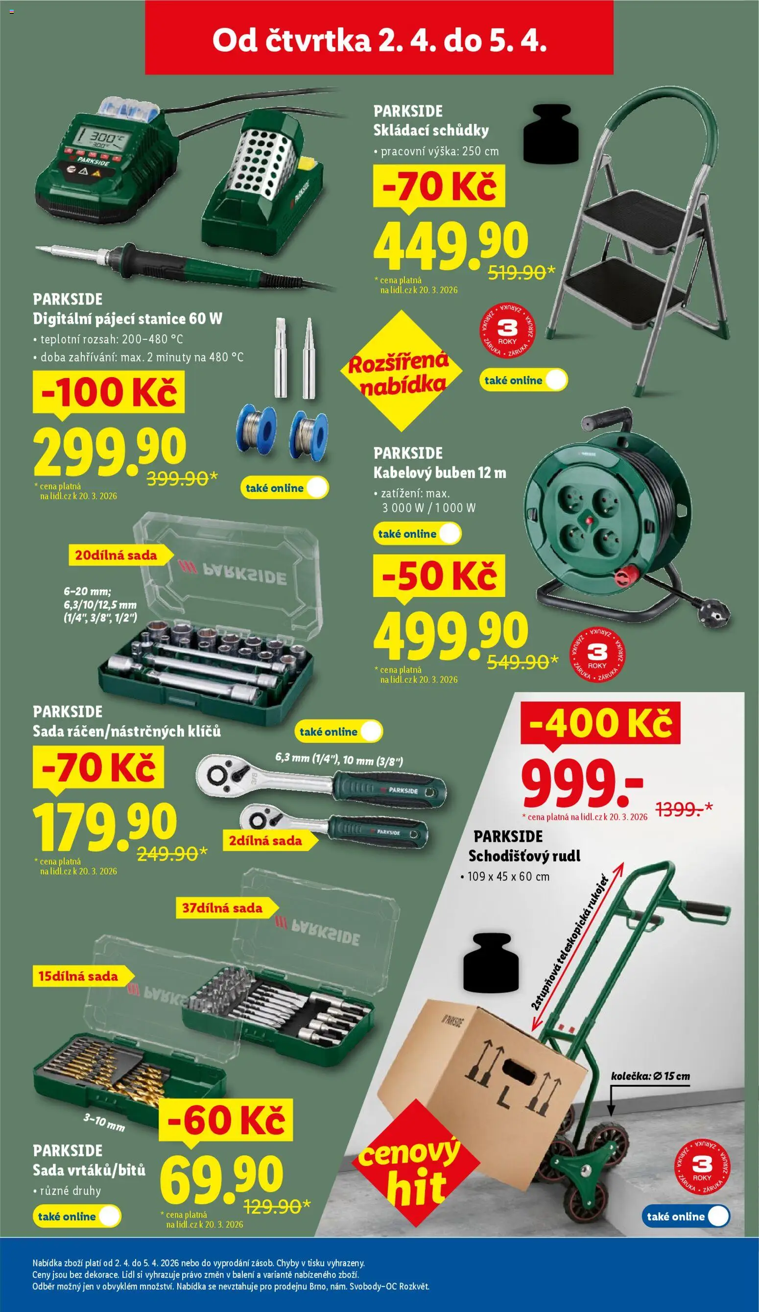 Lidl leták od 02.04.2026 | Strana: 35 | Produkty: Parkside, Buben, Rudl, Pájecí stanice
