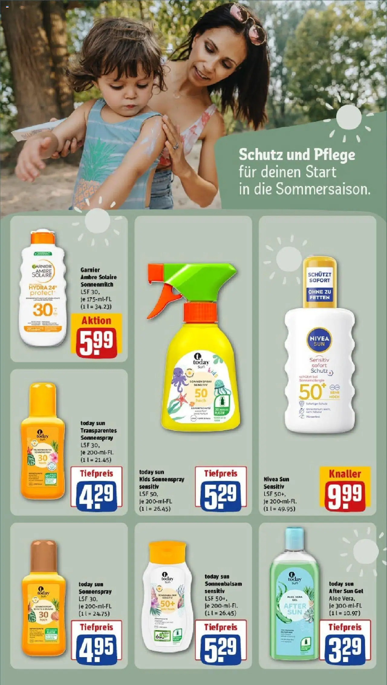 Rewe prospekt Nessetal Ot Goldbach	 - gültig ab dem 08.06.2025 | Seite: 21 | Produkte: After Sun, Uhr