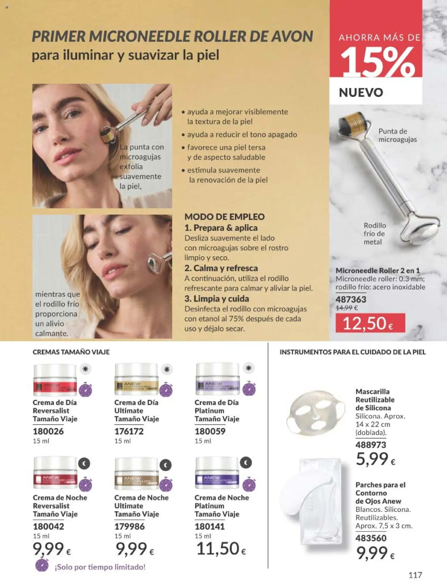 Catálogo AVON campaña 4 │ válido desde el 01.04.2026 | Página: 117 | Productos: Crema, Crema de día, Crema de noche
