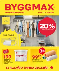 ByggMax erbjudanden - Förhandsvisning av reklamblad från butik ByggMax aktuell från 01.03.2026