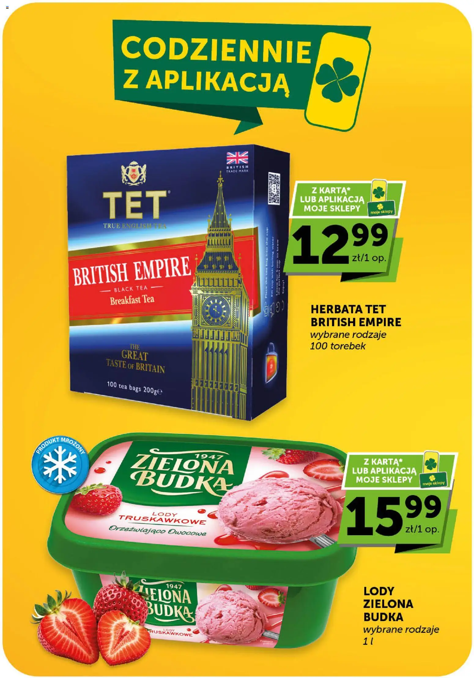 Euro Sklep gazetka od 05.03.2026 | Strona: 9 | Produkty: Herbata, Lody