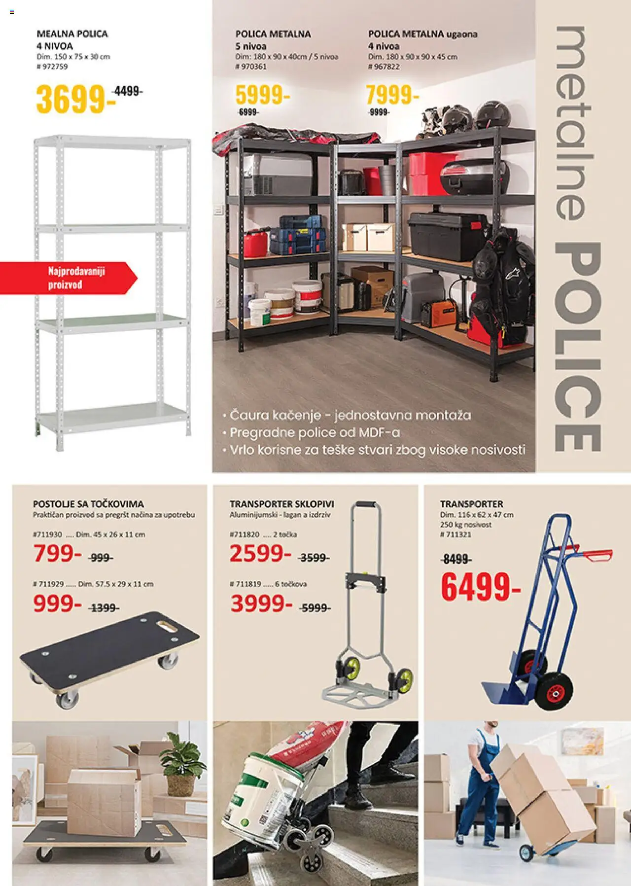 Uradi Sam katalog - važi od 15.10.2025 | Strana: 5 | Proizvode: Polica