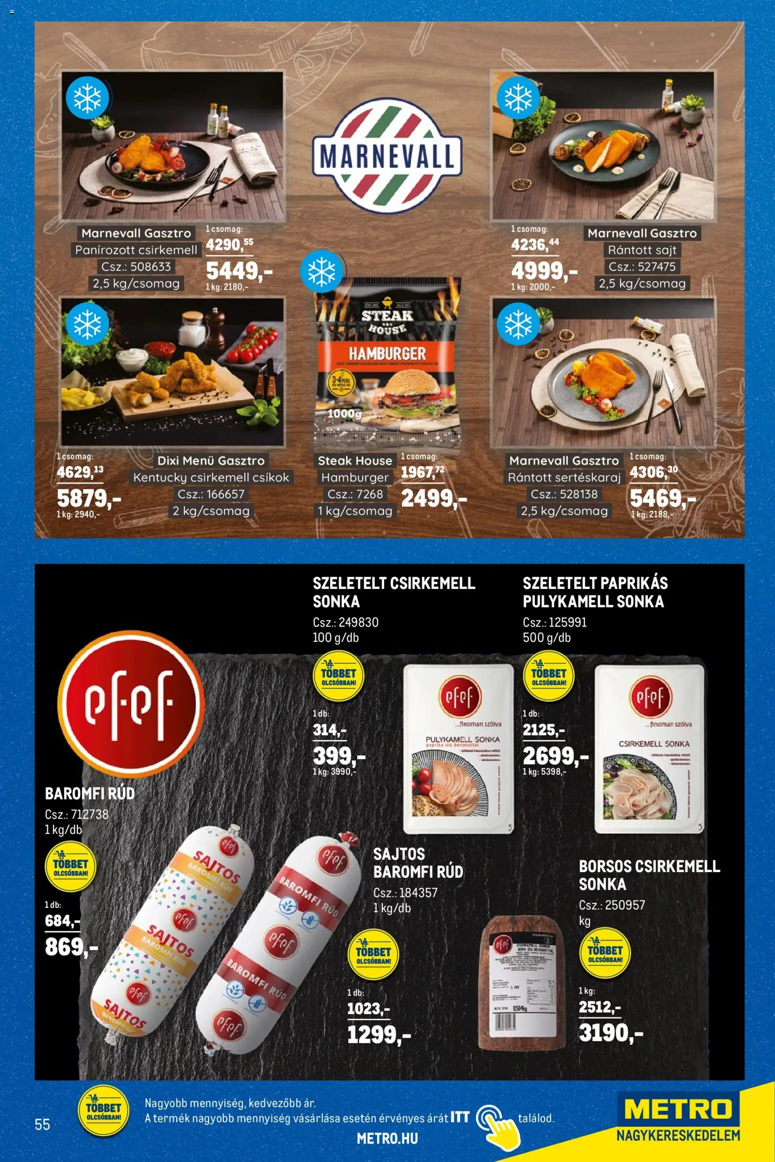 Metro akciós ujság - amely érvényes a következő dátumtól: 01.02.2026 | Oldal: 55