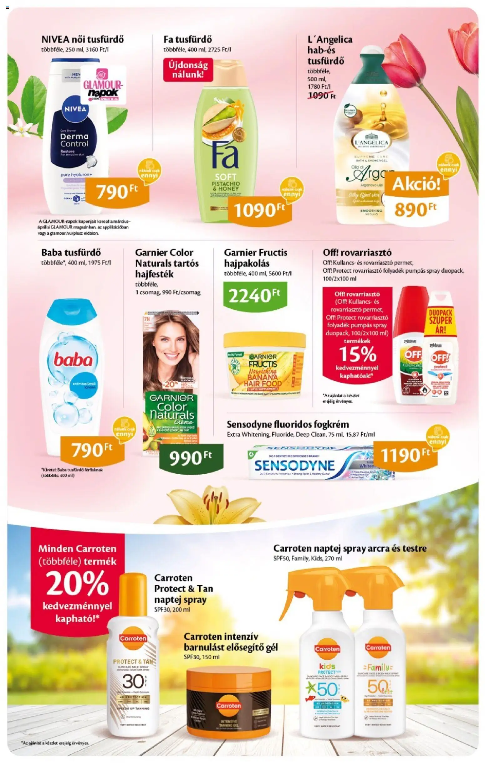 EcoFamily akciós ujság - amely érvényes a következő dátumtól: 09.04.2026 | Oldal: 10 | Termékek: Naptej, Hajpakolás, Hajfesték, Tusfürdő