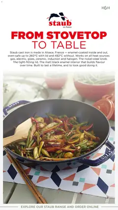 House and Home specials catalogue – valid from 30.03.2026 | Page: 8 | Products: Iron, Table, Enamel