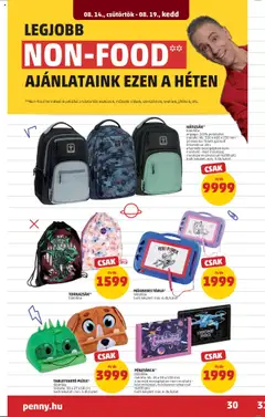 PENNY akciós ujság - amely érvényes a következő dátumtól: 14.08.2025 | Oldal: 34
