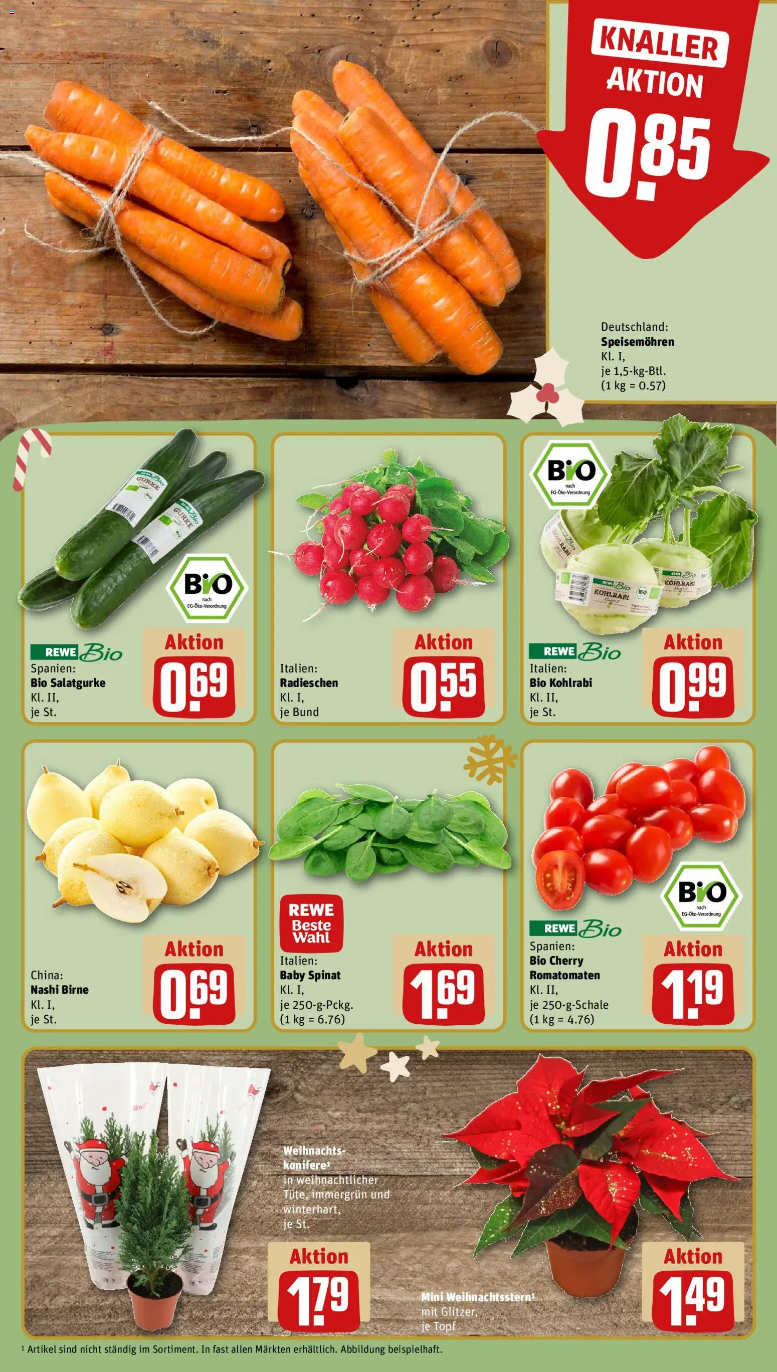 Rewe - Black Friday – gültig ab 24.11.2025 | Seite: 9 | Produkte: Kohlrabi, Birne