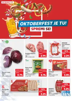 Kaufland katalog | vrijedi od 17.09.2025 | Stranica: 2 | Proizvodi: Kobasica, Kupus
