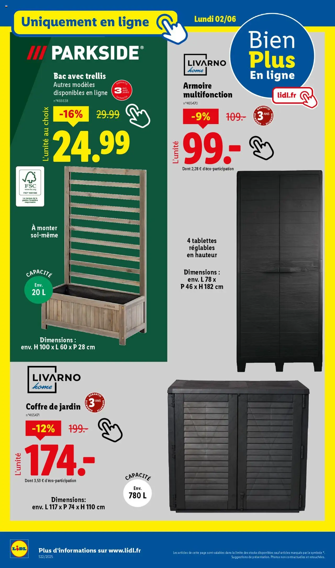  | Page: 48 | Produits: Armoire, Coffre de jardin