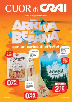 Anteprima del volantino CRAI Cuor di Crai catalogo valido a partire dal 02.01.2026