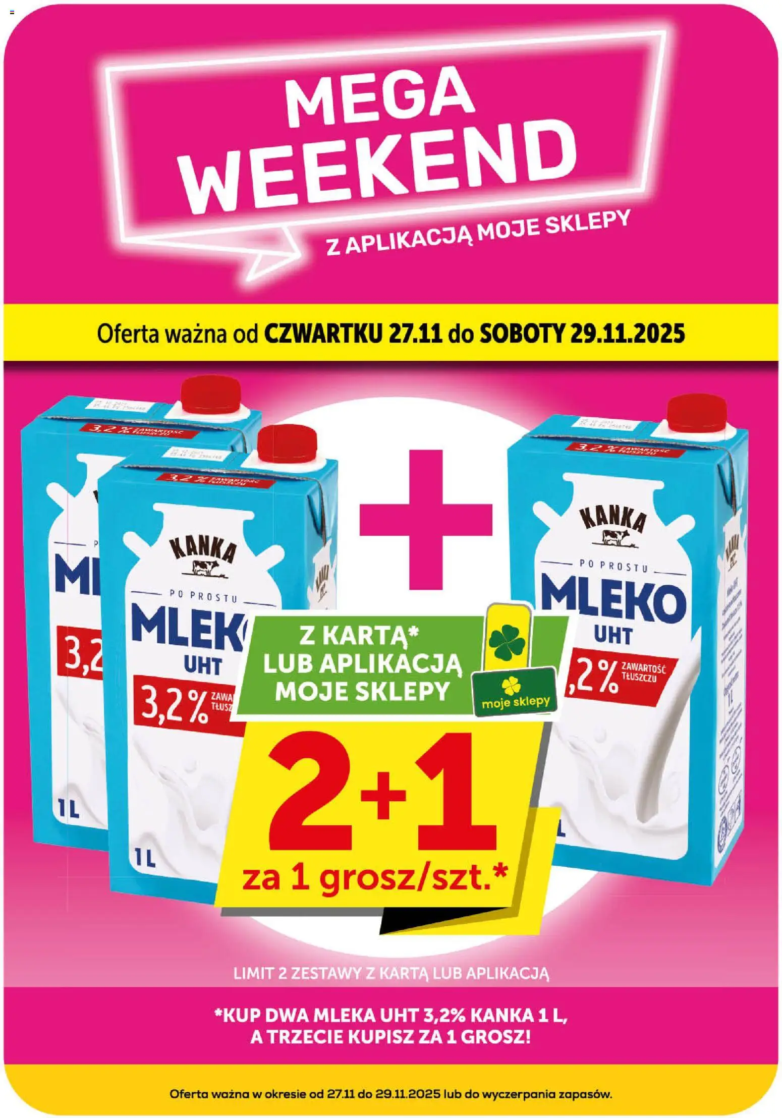 Groszek Gazetka - Market od 27.11.2025 | Strona: 16 | Produkty: Karta, Mleka, Mleko