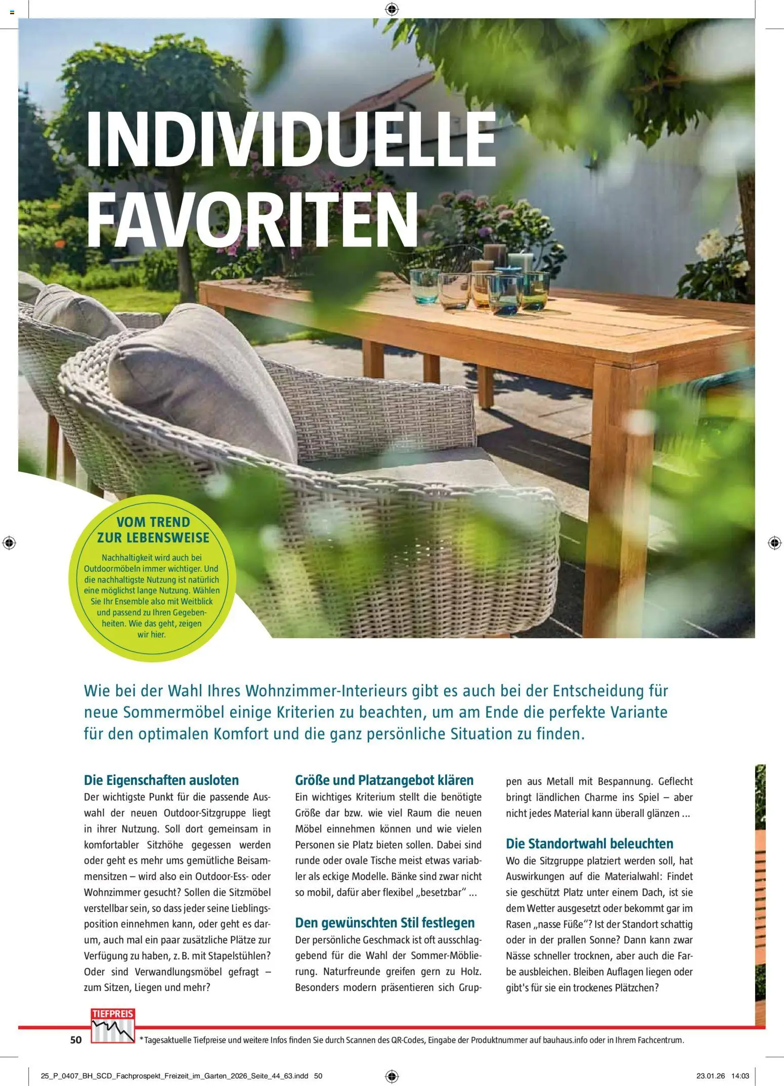 Bauhaus Freizeit im Garten – gültig ab 02.03.2026 | Seite: 50 | Produkte: Spiel