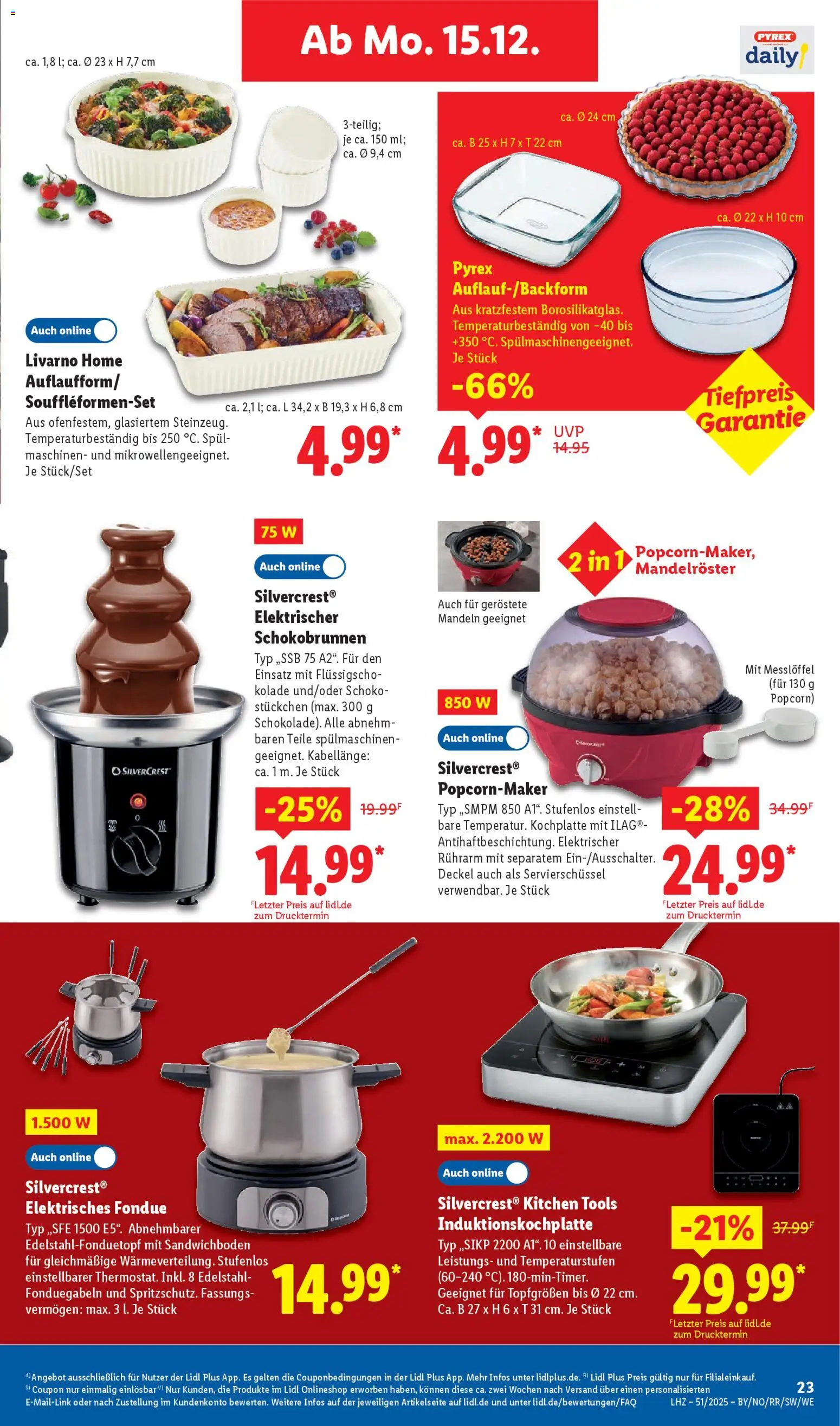 Lidl Prospekt München – gültig ab 15.12.2025 | Seite: 37 | Produkte: Mandeln, Kochplatte, Fondue