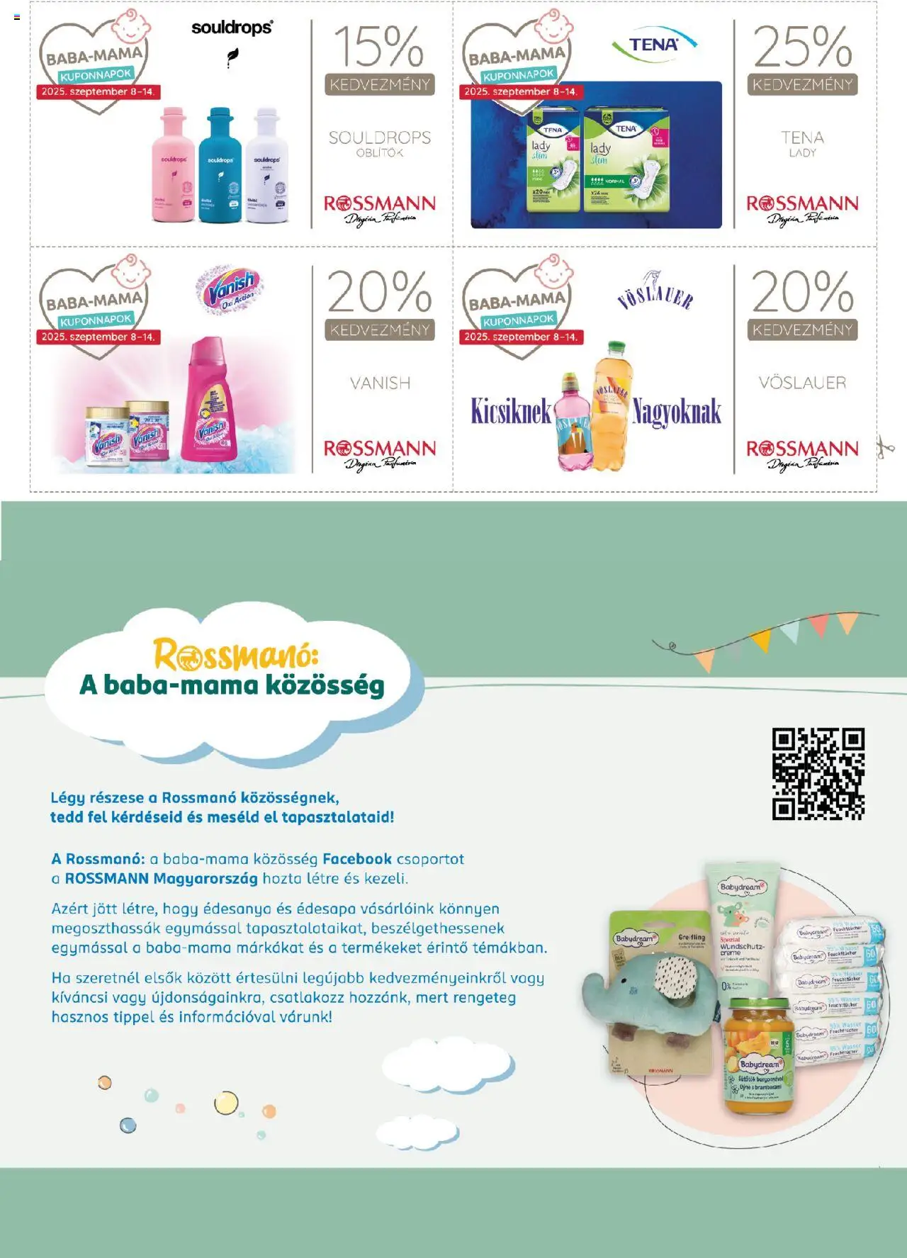 Rossmann akciós ujság - amely érvényes a következő dátumtól: 08.09.2025 | Oldal: 14 | Termékek: Sütőtök