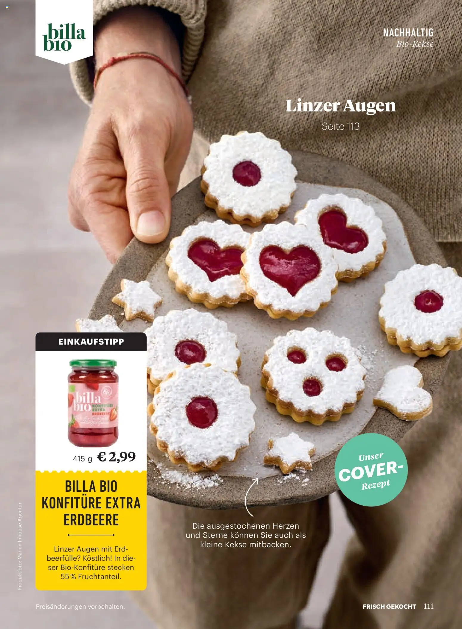 Billa  Frisch Gekocht gültig ab 01.11.2025 | Seite: 107 | Produkte: Kekse