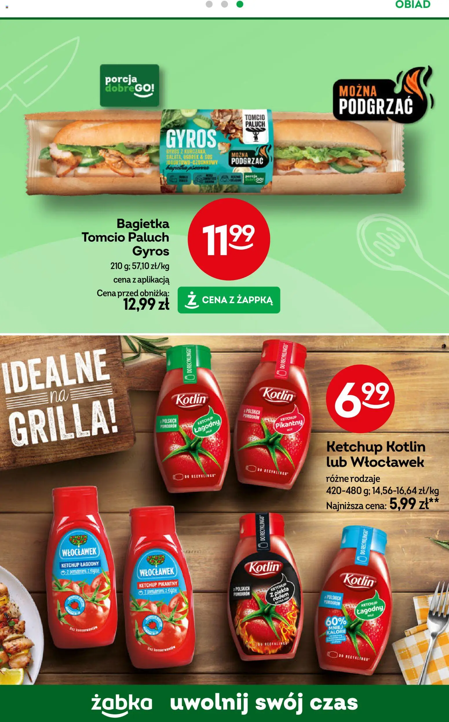 Żabka gazetka od 22.04.2026 | Strona: 68 | Produkty: Ketchup, Bagietka