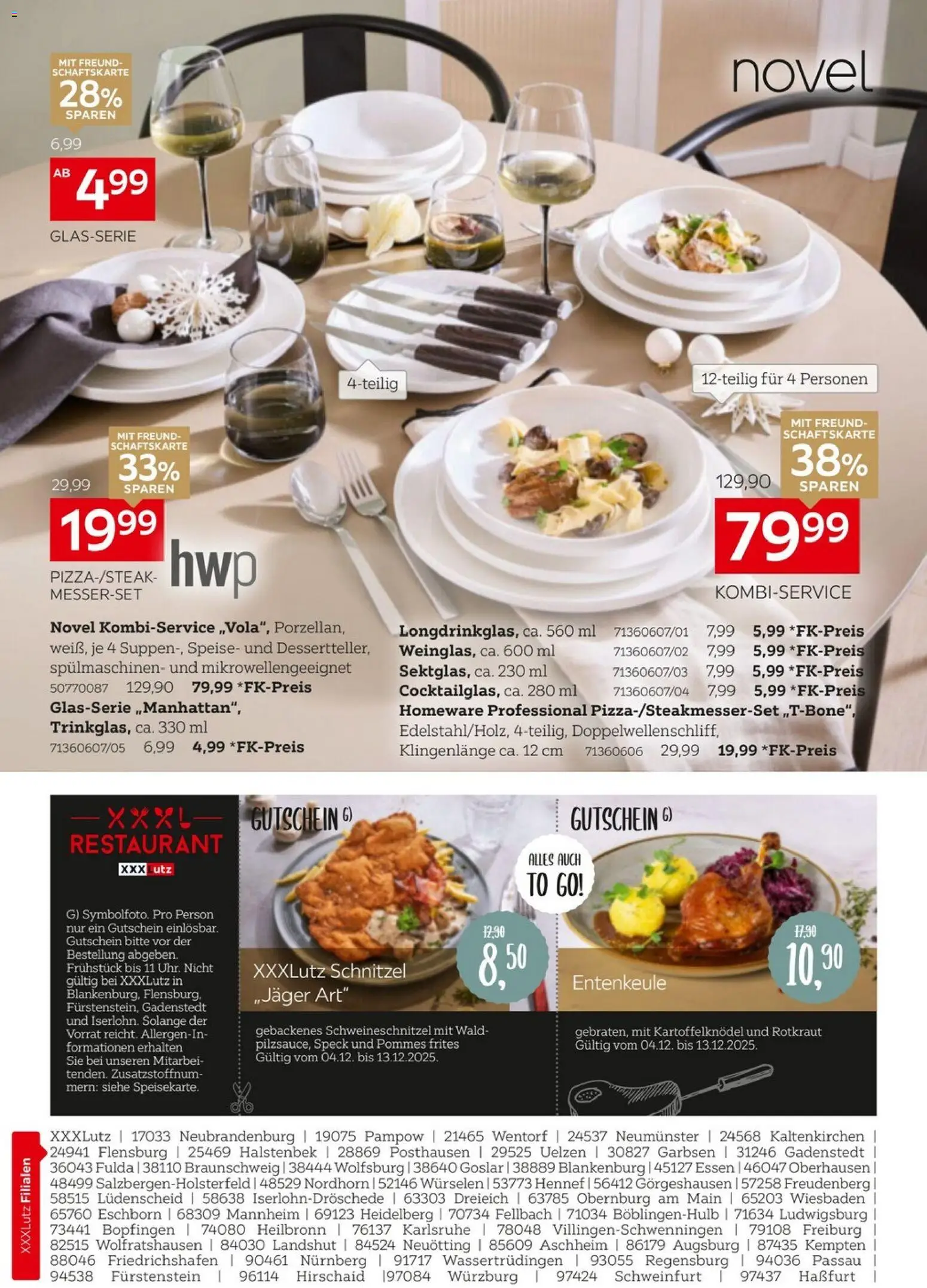 XXXL Lutz Frohe Weihnachten – gültig ab 30.11.2025 | Seite: 2 | Produkte: Pommes, Pommes frites, Schnitzel