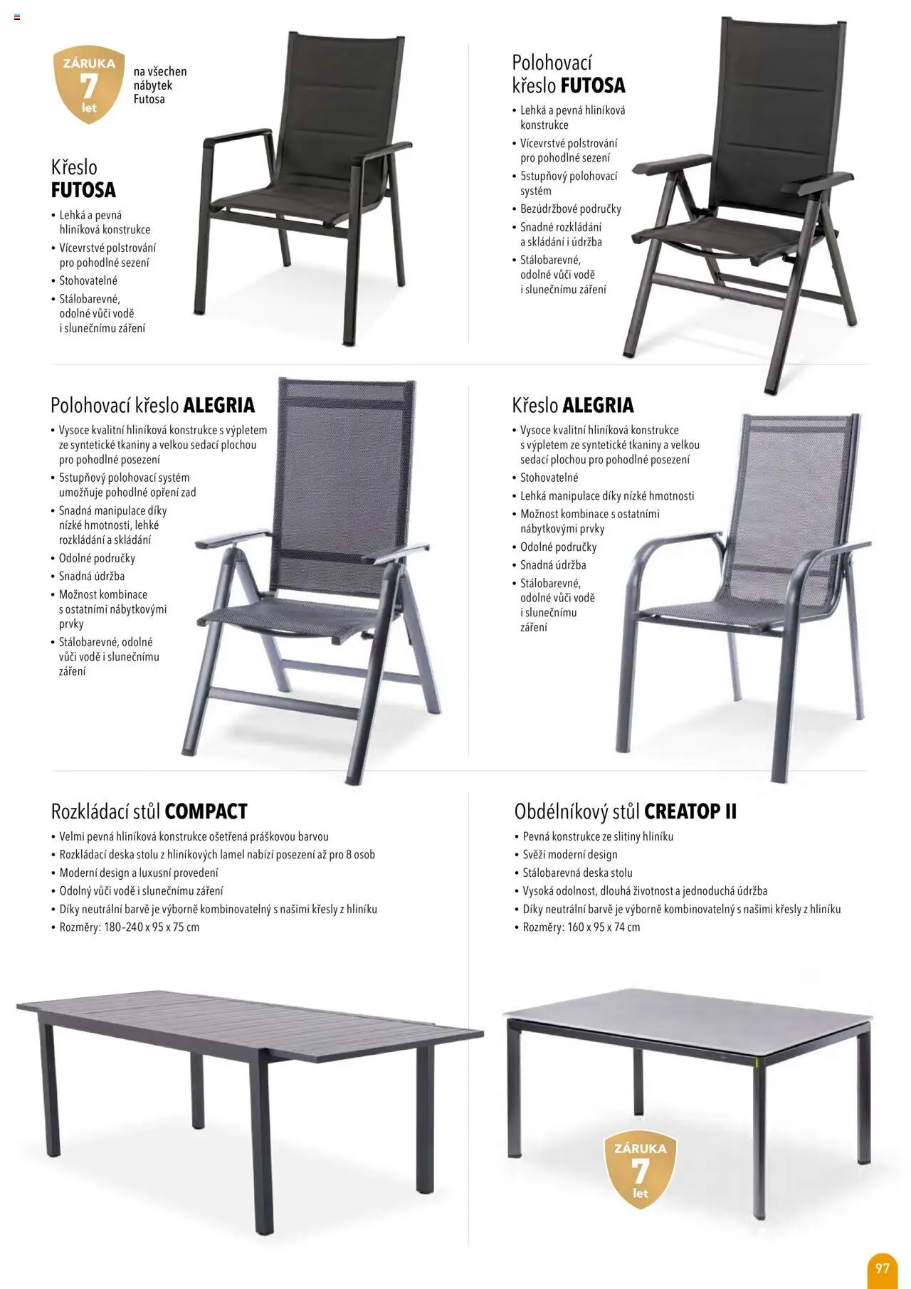 Mountfield katalog 2025 od 16.04.2025 | Strana: 97 | Produkty: Nábytek, Křeslo, Stůl