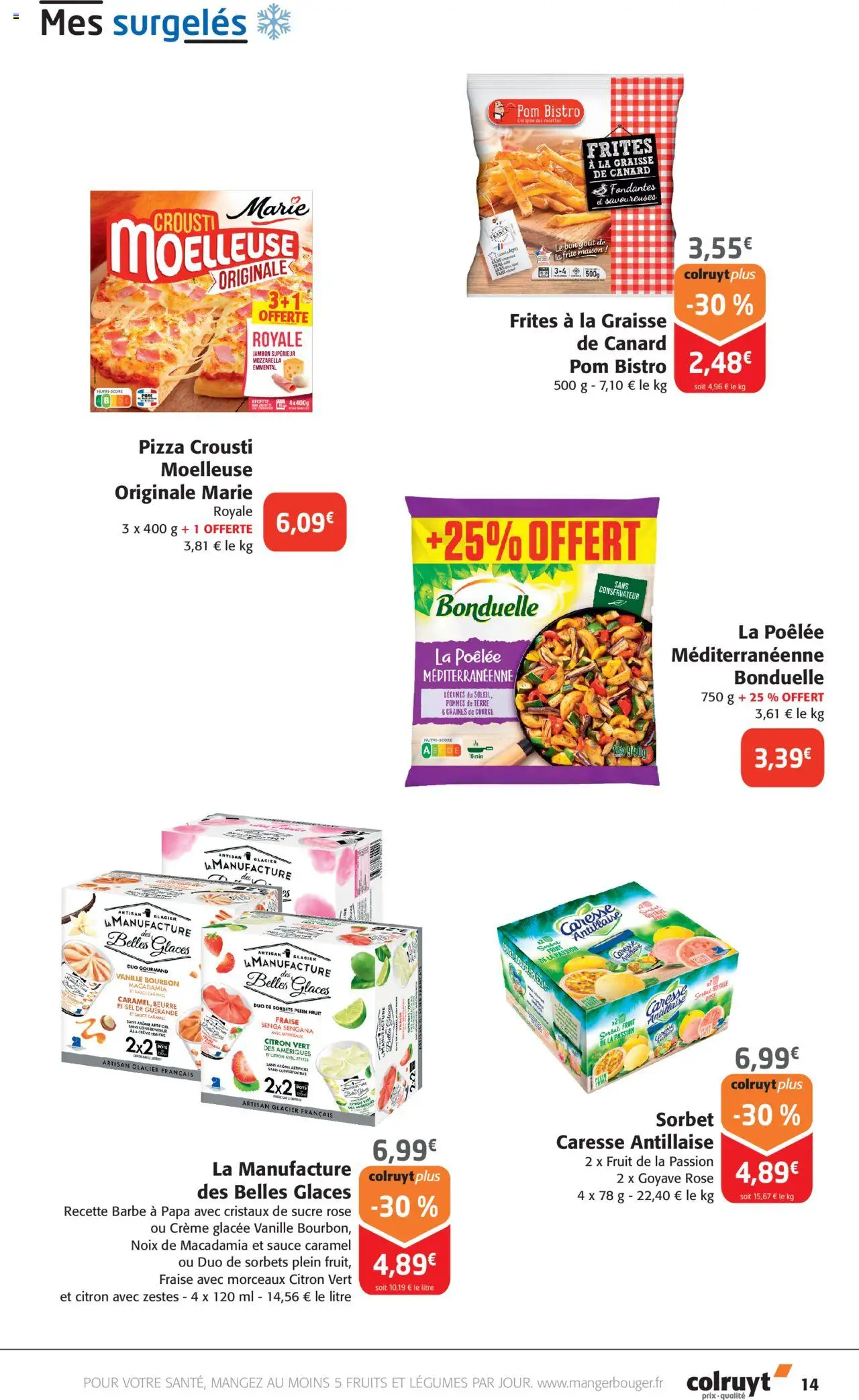  | Page: 14 | Produits: Citron, Fruit de la passion, Graines de courge, Pommes de terre