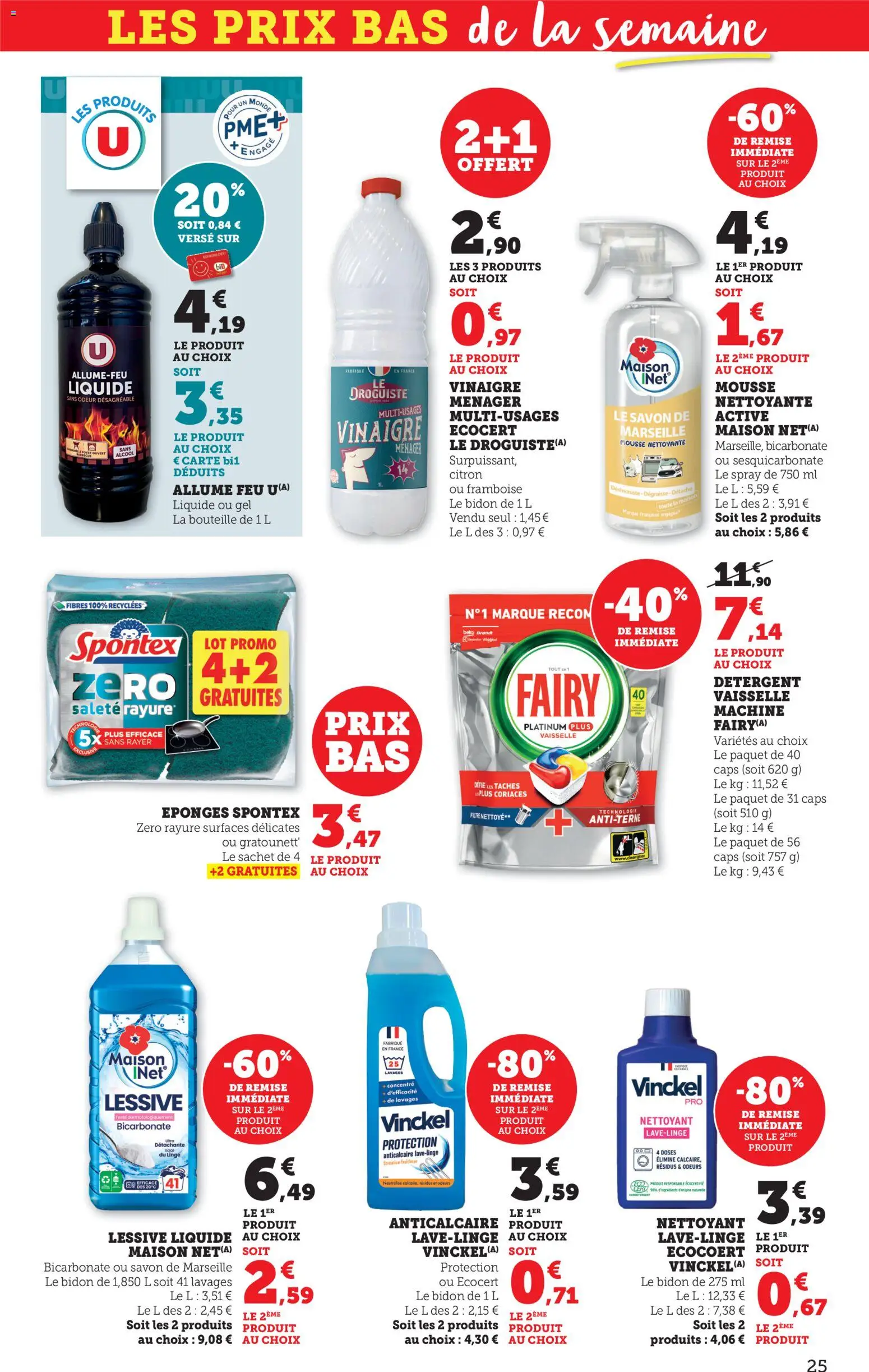 {H1} | Page: 25 | Produits: Citron, Fairy, Mousse, Vinaigre