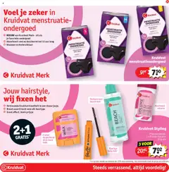 Kruidvat folder week 43 - Voorbeeld van een folder van Kruidvat, geldig van 20.10.2025 | Pagina: 33 | Producten: Ondergoed, Kan