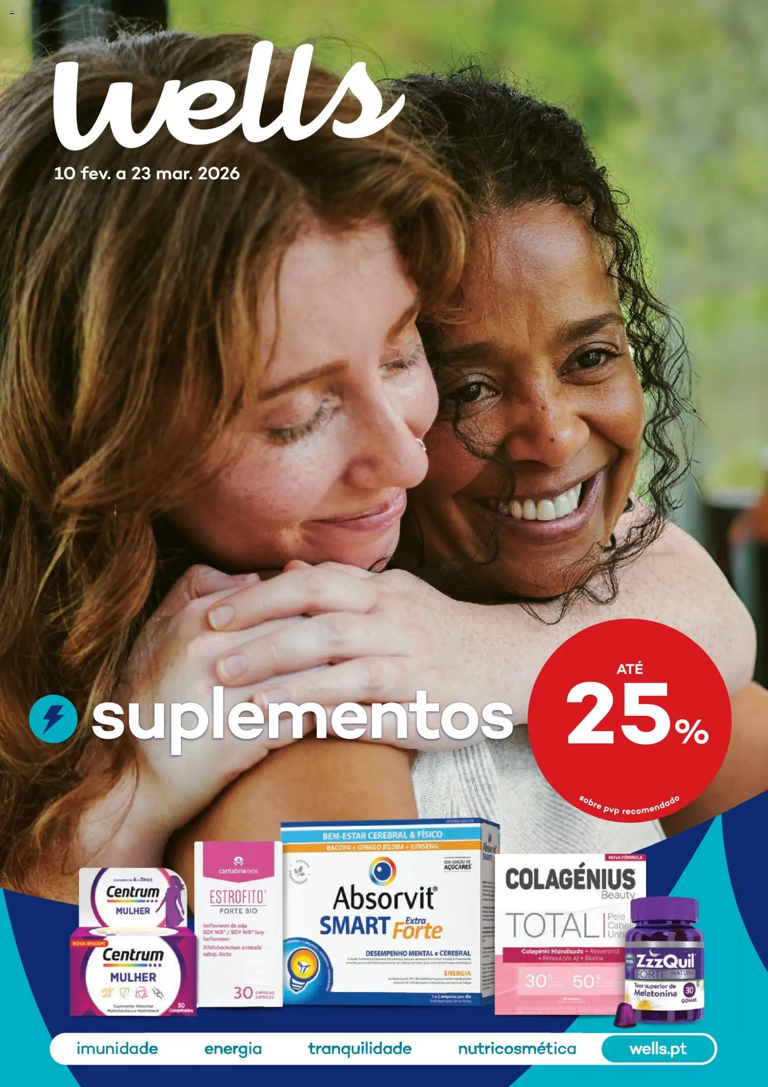 Well’s folheto │ válido de 10.02.2026 | Página: 1 | Produtos: Soja, Melatonina