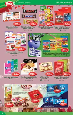 Reál Akciós újság - amely érvényes a következő dátumtól: 29.10.2025 | Oldal: 16