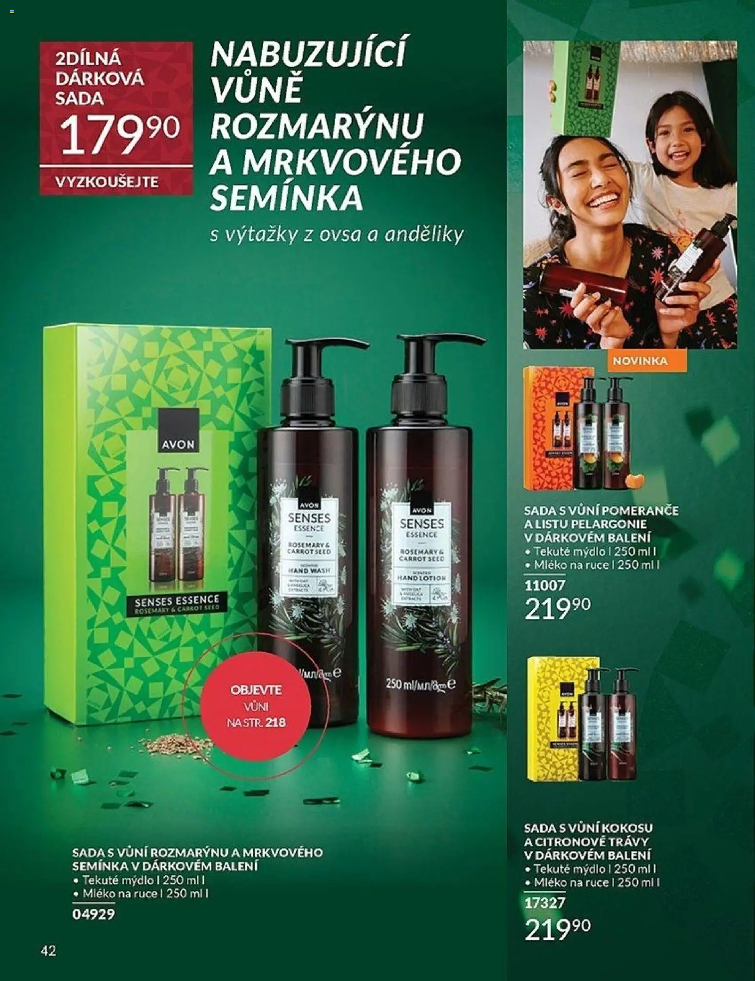 Avon Black Friday od 01.11.2025 | Strana: 42 | Produkty: Mýdlo, Pomeranče, Semínka, Essence