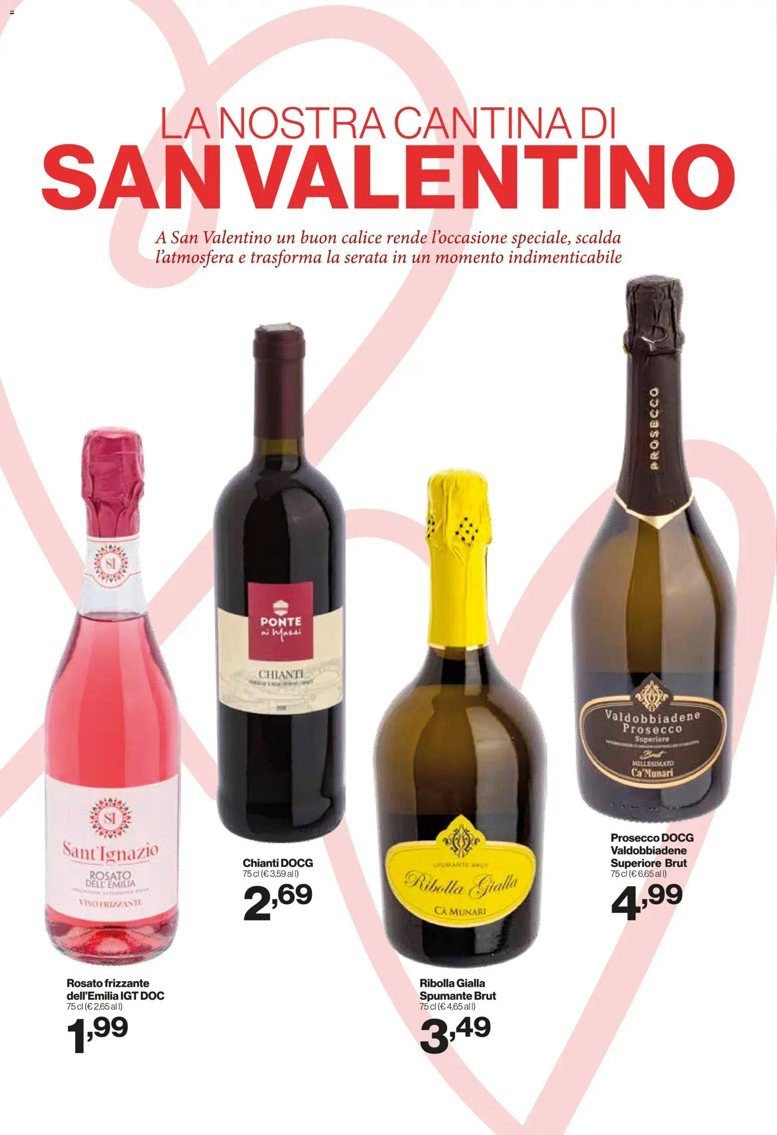 Volantino IN's del 28.01.2026 | Pagina: 12 | Prodotti: Calice, Prosecco, Spumante