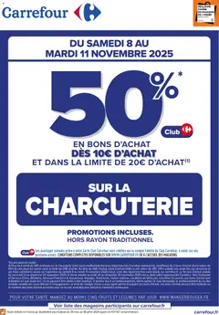 Carrefour - Prévisualisation de Carrefour Opération bons d’achat valide à partir de 08.11.2025