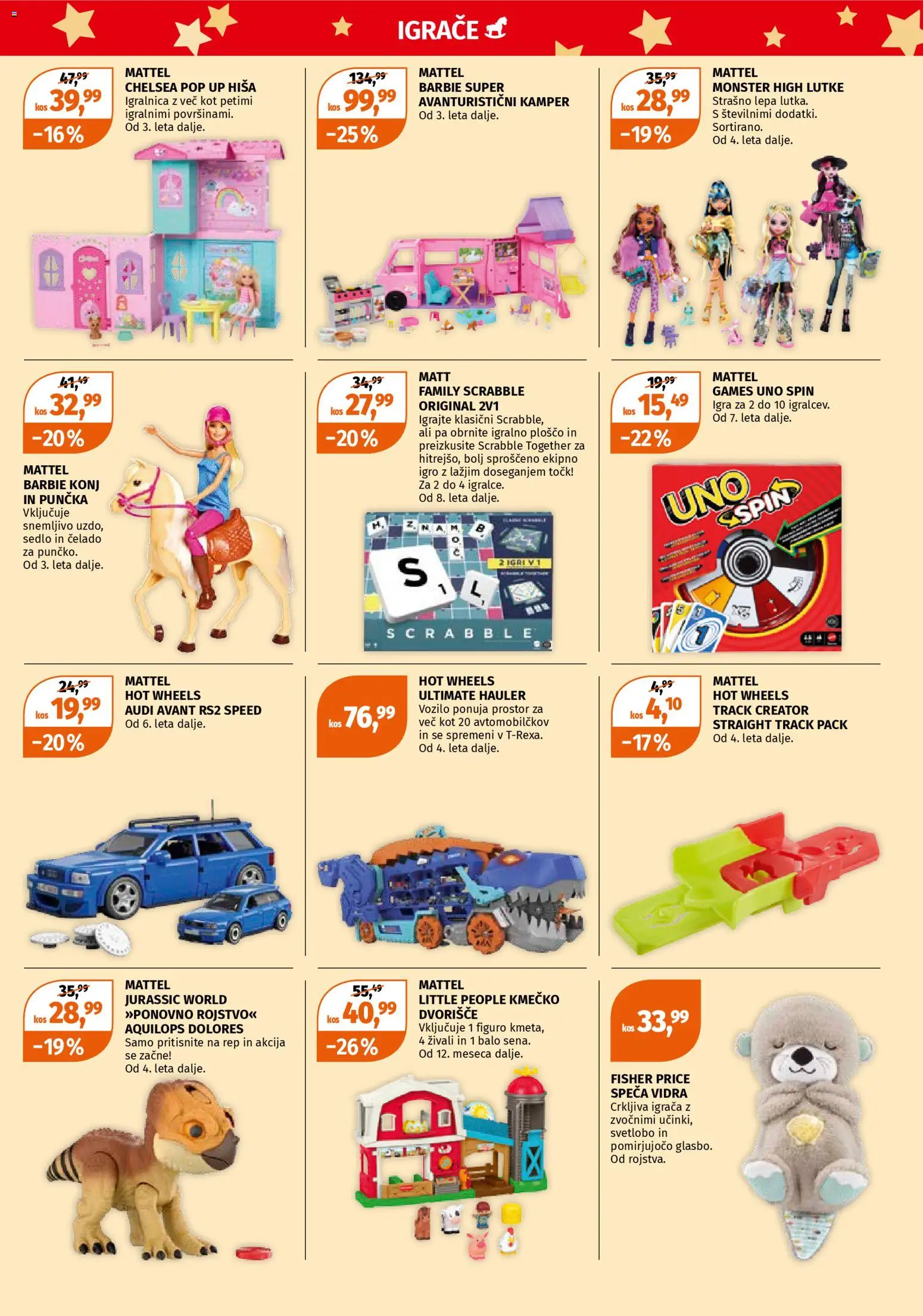 Novi Müller katalog ponudbe – veljaven od 01.12.2025 | Stran: 3 | Izdelki: Igra, Kos