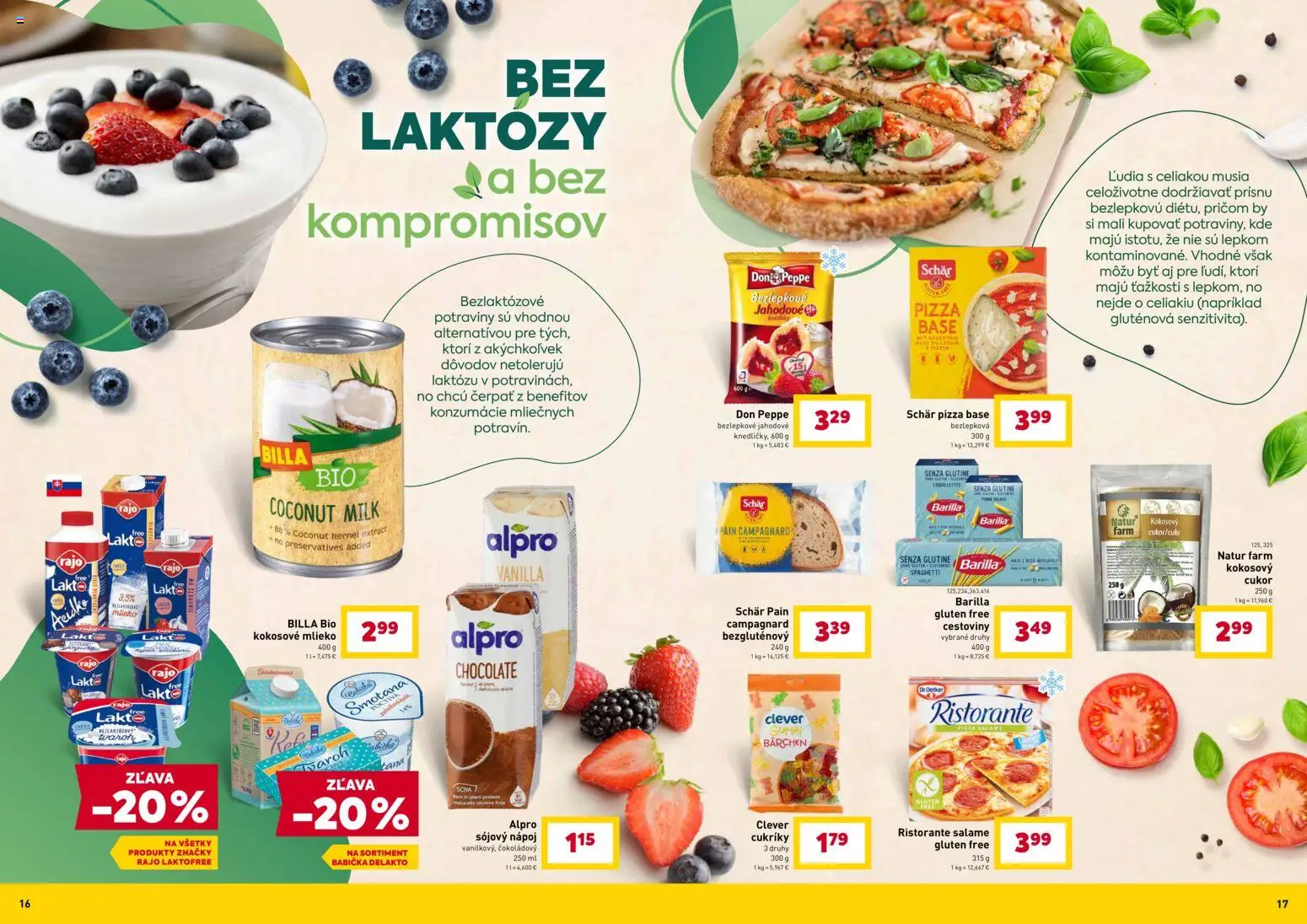 Nové Billa akcie – leták je platný od 02.01.2026 | Strana: 9 | Produkty: Cukor, Cukríky, Tvaroh, Alpro