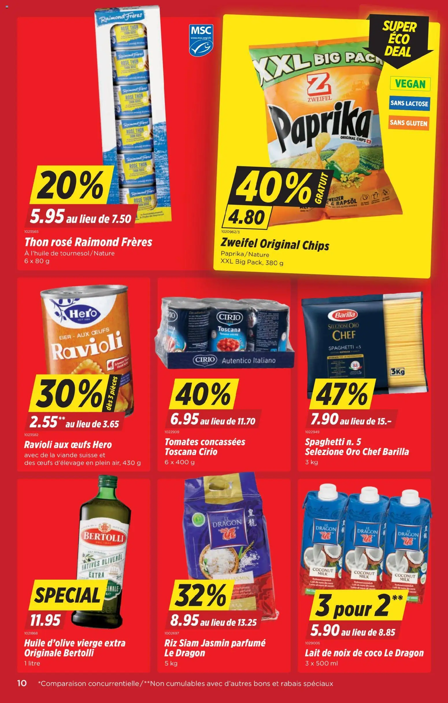 Denner Aktionen FR – gültig ab 11.11.2025 | Seite: 10 | Produkte: Barilla, Rapsöl, Chips