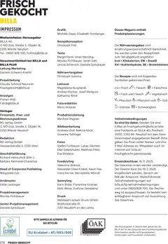 Billa  Frisch Gekocht ab 01.11.2025 gültig | Seite: 170 | Produkte: Fisch