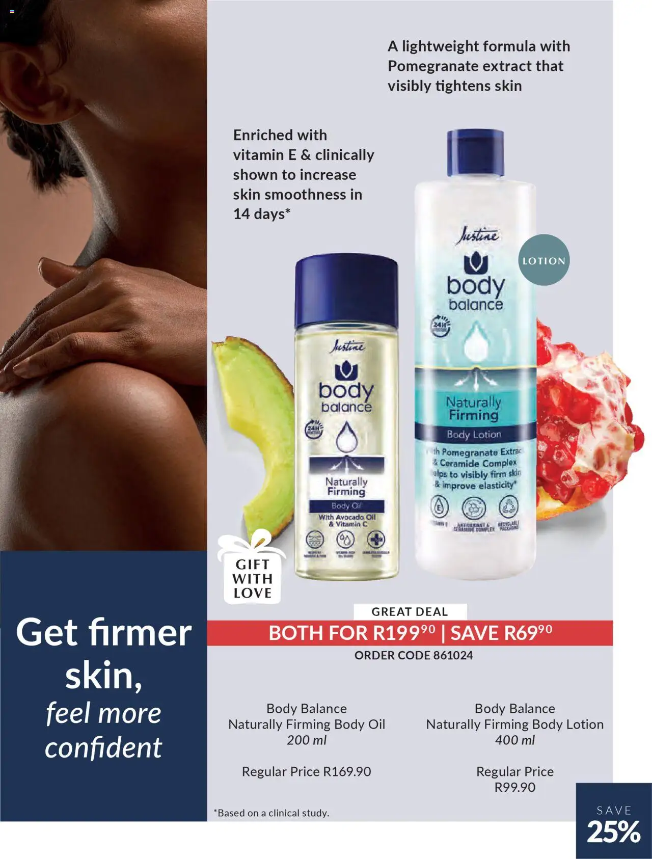New Justine catalogue – valid from 19.09.2025 | Page: 13 | Products: Oil, Lotion