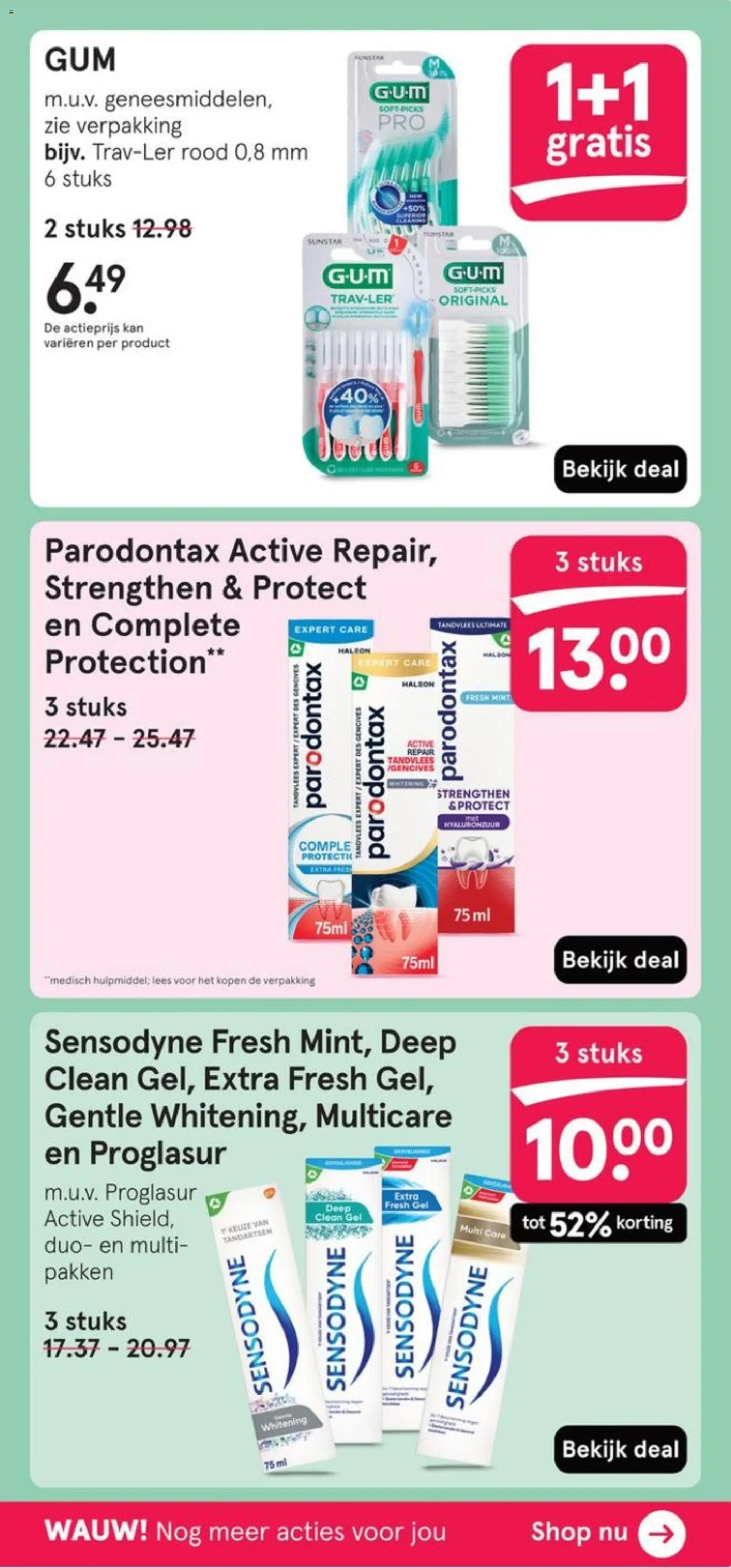 {H1} | Pagina: 29 | Producten: Gum, Kan, Gel