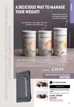 Preview of Oriflame - Offers valid from 01.10.2025 | Page: 115 | Products: Powder, Milk, Soup, Vanilla