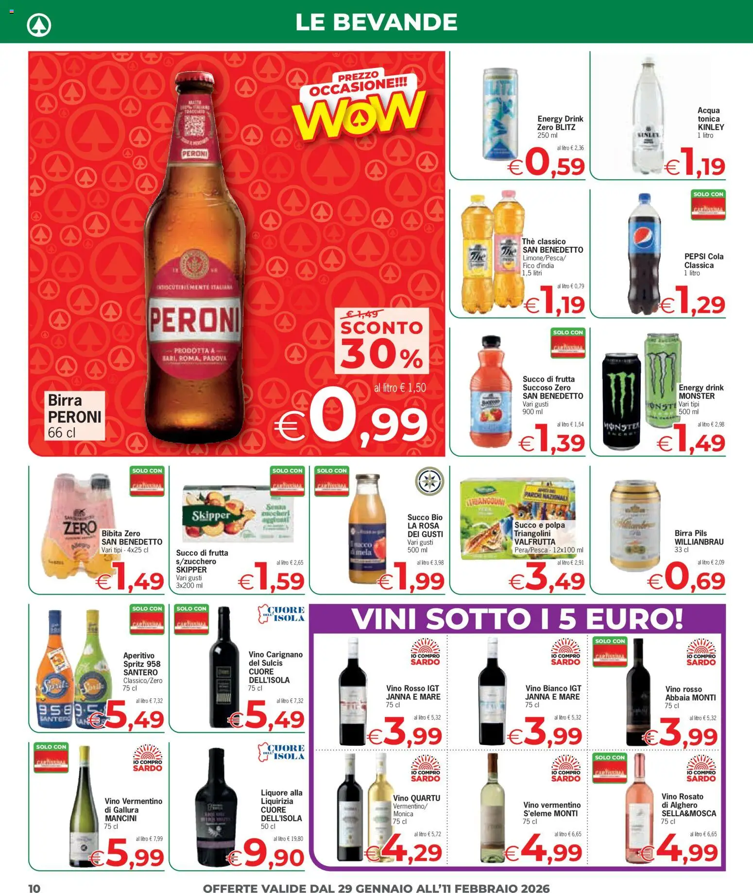 Volantino Despar del 29.01.2026 | Pagina: 10
