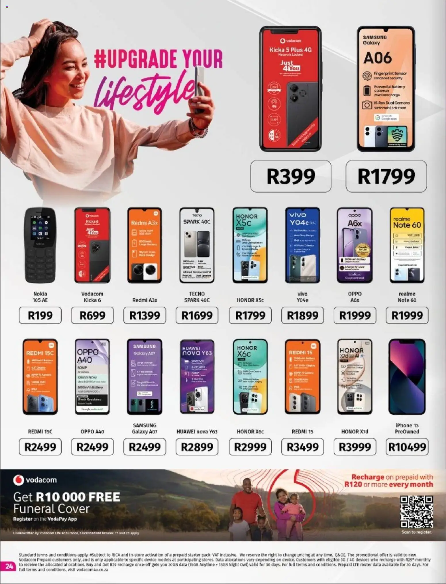 New Vodacom catalogue – valid from 02.04.2026 | Page: 24 | Products: Data, Router, Cover, Camera