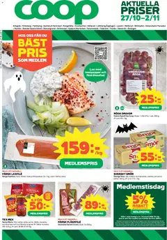 Coop - erbjudanden - Förhandsvisning av reklamblad från butik Coop aktuell från 27.10.2025