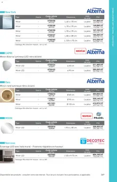 Point.P - Prévisualisation de Point.P catalogue Revêtements Habitat et tertiaire 2025 valide à partir de 11.07.2025 | Page: 369 | Produits: Miroir