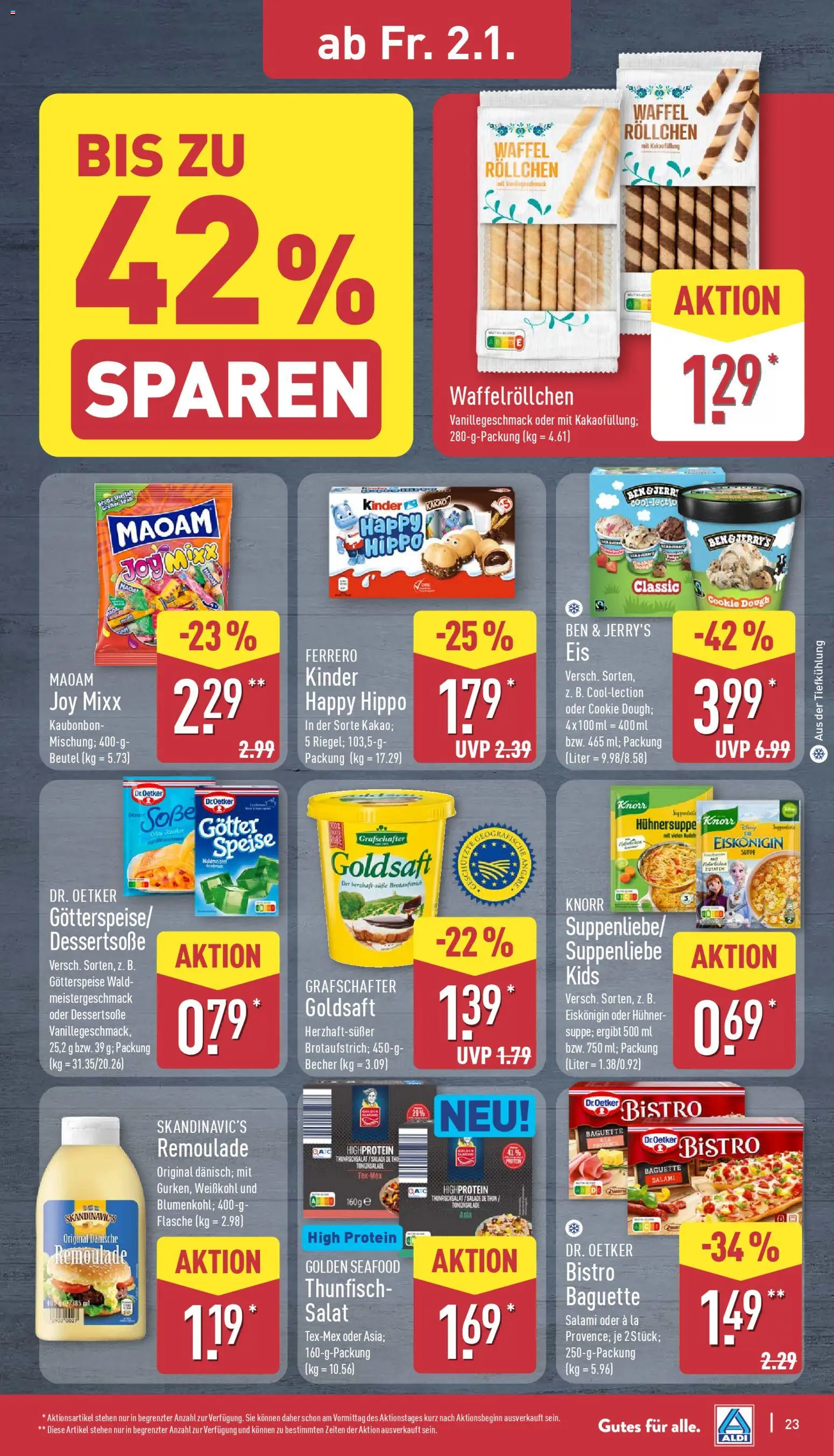 Aldi Prospekt 	 – gültig ab 29.12.2025 | Seite: 23