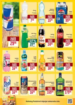 Billa Velký leták od 17.09.2025 | Strana: 26 | Produkty: Pepsi, Plech, Ovocný sirup, Becherovka