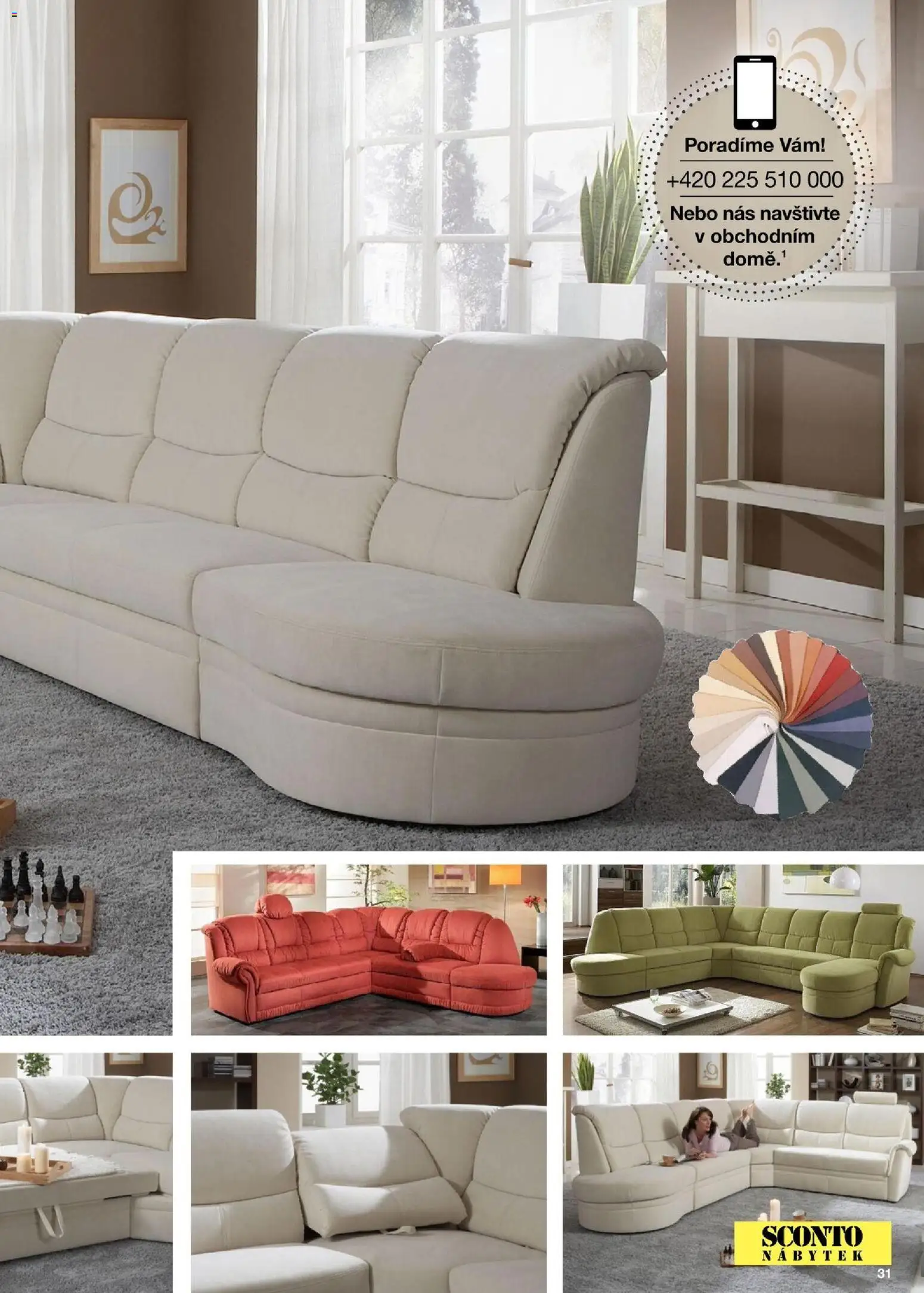 Sconto nábytek katalog - Sedačky Polipol od 01.01.2025 | Strana: 31 | Produkty: Nábytek