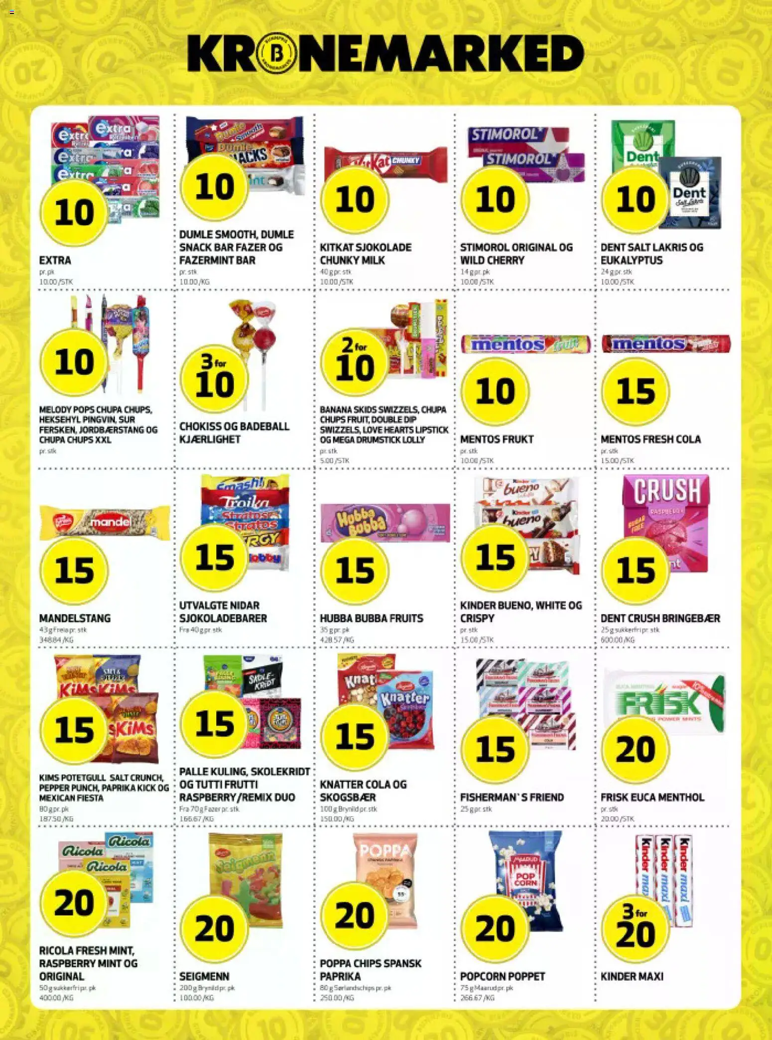 {H1} | Side: 20 | Produkter: Bringebær, Paprika, Lakris, Rödvinsvinäger