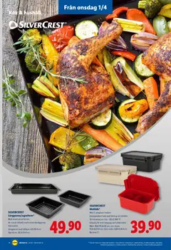 Lidl erbjudanden - Förhandsvisning av reklamblad från butik Lidl aktuell från 01.04.2026 | Sida: 20 | Produkter: Diskmaskin, Mikrovågsugn