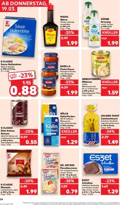 Náhled letáku Kaufland Německo leták od 19.03.2026 | Strana: 34