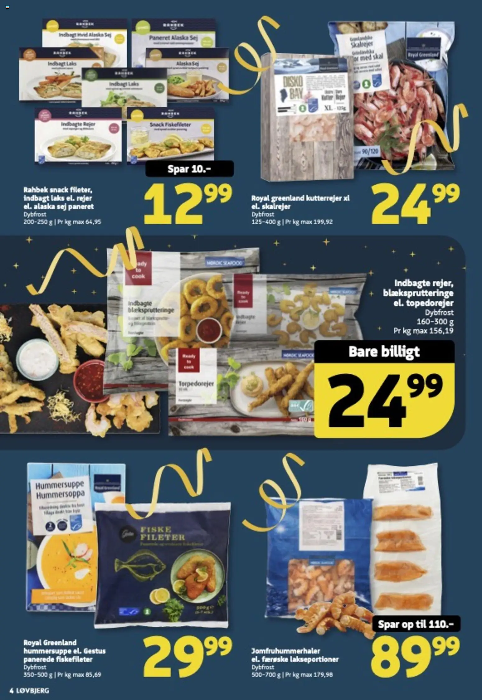 Løvbjerg tilbudsavis – gyldig fra 27.12.2025 | Side: 4 | Produkter: Rejer