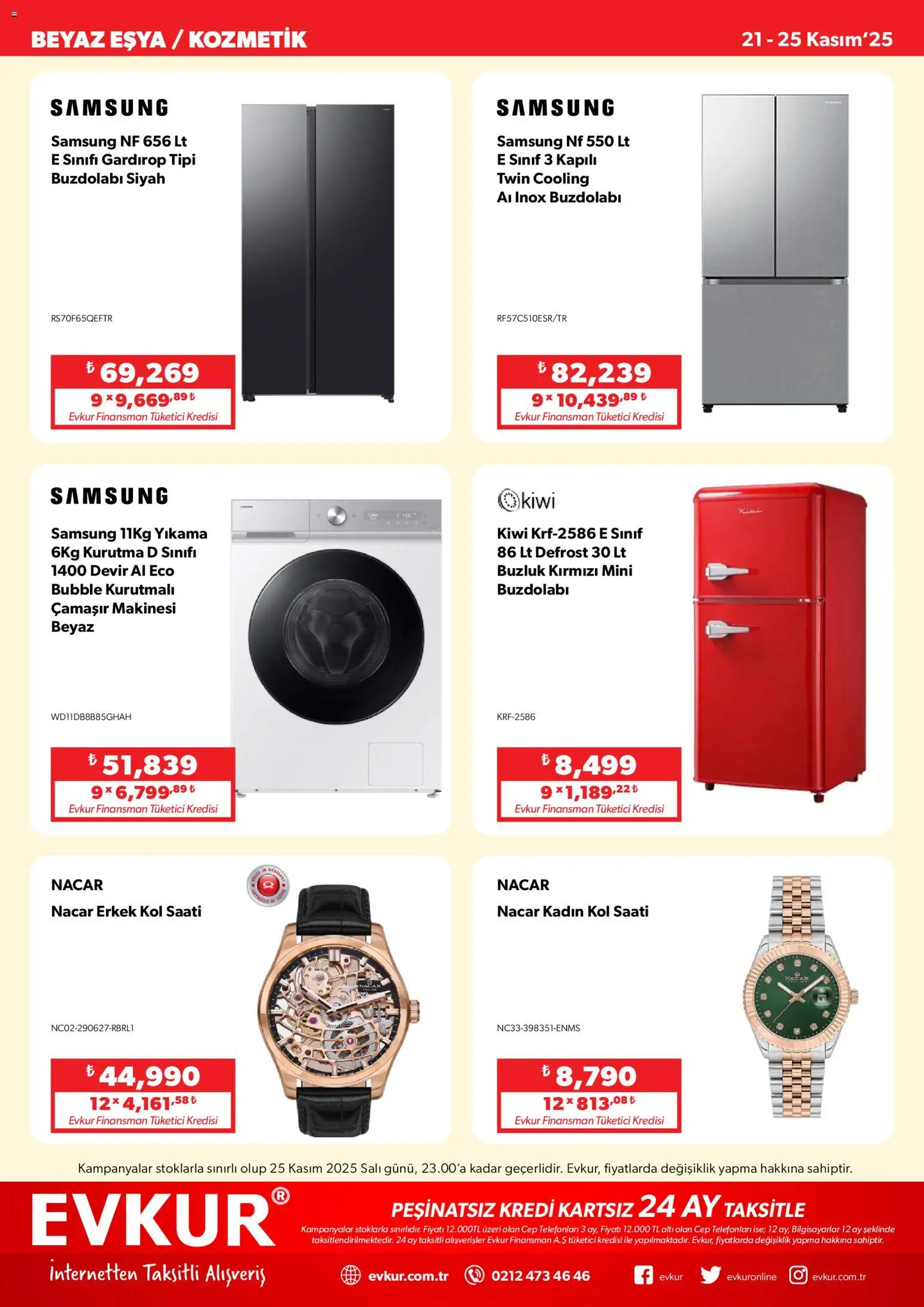 Evkur Black Friday - 21.11.2025 tarihinden itibaren geçerlidir | Sayfa: 4 | Ürünler: Gardırop, Buzdolabı, Çamaşır makinesi